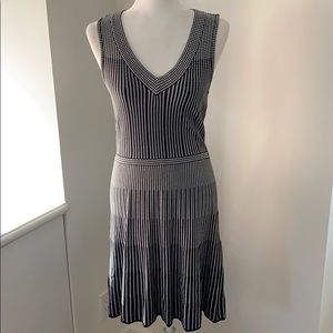 Catherine Malandrino Black Sleeveless knit dress